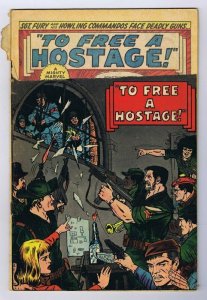 Sgt Fury And His Howling Commandos #21 ORIGINAL Vintage Marvel Comics 1965