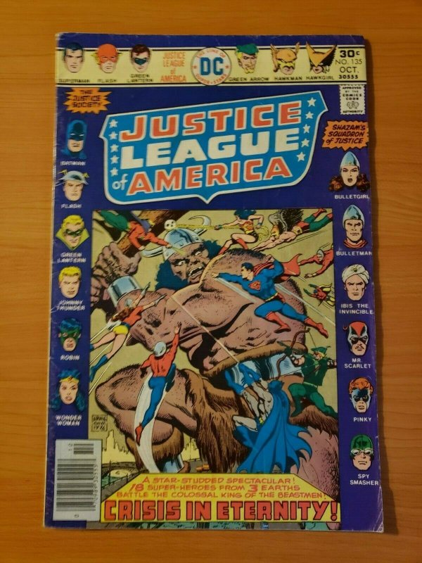 Justice League of America #135 ~ FINE FN ~ 1976 DC Comics 