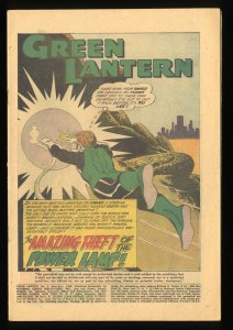 Green Lantern #3 CV 0.1 Full Page Ad for JLA #1!