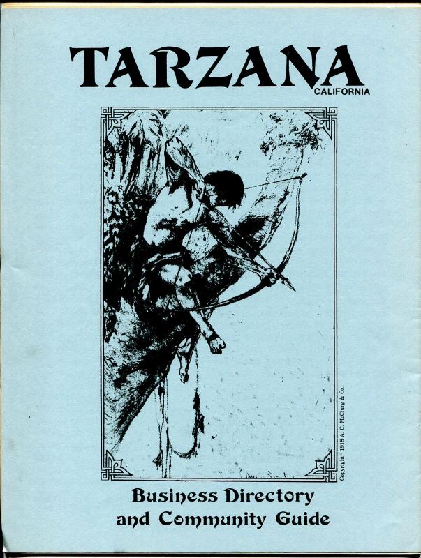 Tarzine #48 7/1986-Bill Ross-Edgar Rice Burroughs-Tarzan-collector info-VF