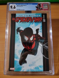 Ultimate Spider-Man #1 Miles Morales ~ CGC 9.6 ~ 2011 Marvel Custom Label! 