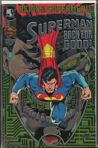 Superman #82 Chromium Cover (1993) Superman