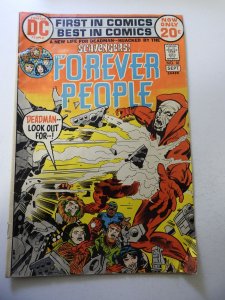 The Forever People #10 (1972) VG-= Condition 3/4 tear bc