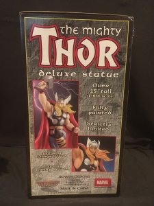 THE MIGHTY THOR Bowen Designs Marvel Statue, 2001, #1652/2500, Slight Damage 