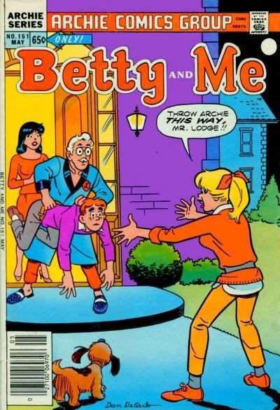 Betty And Me #151 GD ; Archie | low grade comic May 1986 Mr. Lodge Cover
