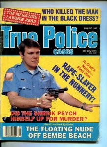 TRUE POLICE CASES-AUGUST-1992-FLOATING NUDES-RAPIST AT NUNNERY-CROSS DR G/VG