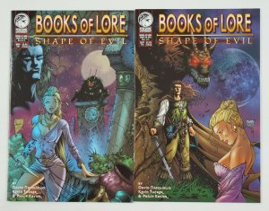 Books of Lore: Shape of Evil #1-2 VF complete series - peregrine comics set lot