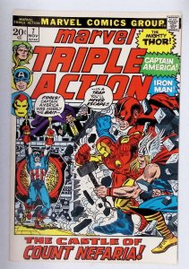 Marvel Triple Action #7 (1972) The Avengers
