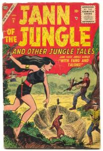 Jann of The Jungle  #9 1956- Atlas comics- Good girl art G 