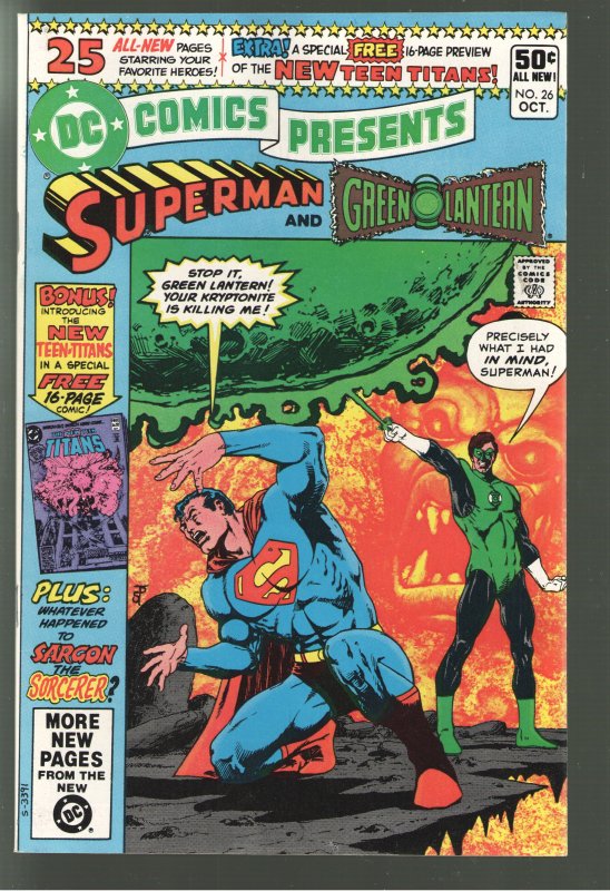 DC COMICS PRESENTS #26-NM 9.6-9.8 KILLER COPY! 1st APP NEW TEEN TITANS