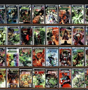 Huge Lot 140+ Comics with Green Lanterns, Suicide Squad, Jack Kirby& & More!