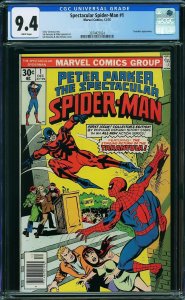 Spectacular Spider-Man #1 (1976) CGC 9.4 NM