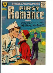 First Romance, #42 - Silver Age - Oct. 1956 (VG)