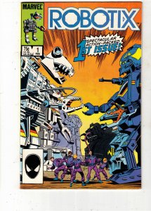 Robotix #1 (1986) Transformer Take-Off 1st issue wow! High-Grade VF/NM UTAH CERT