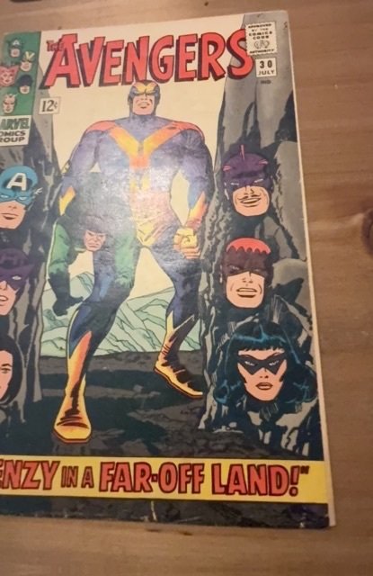 The Avengers #30 (1966)frenzy in a far off land