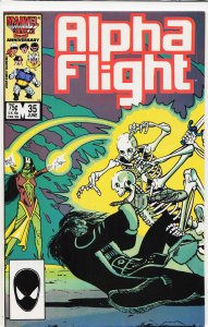 Alpha Flight #35 (1986) Alpha Flight