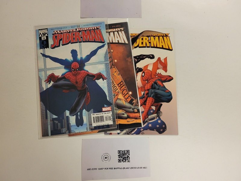 3 Marvel Knights Spider-Man Marvel Comics Books # 16 17 18 2 TJ4