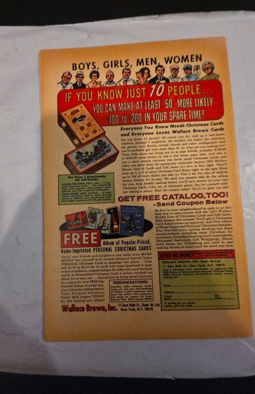 Journey Into Mystery #120 (1965)in my hand this hammer foxxing