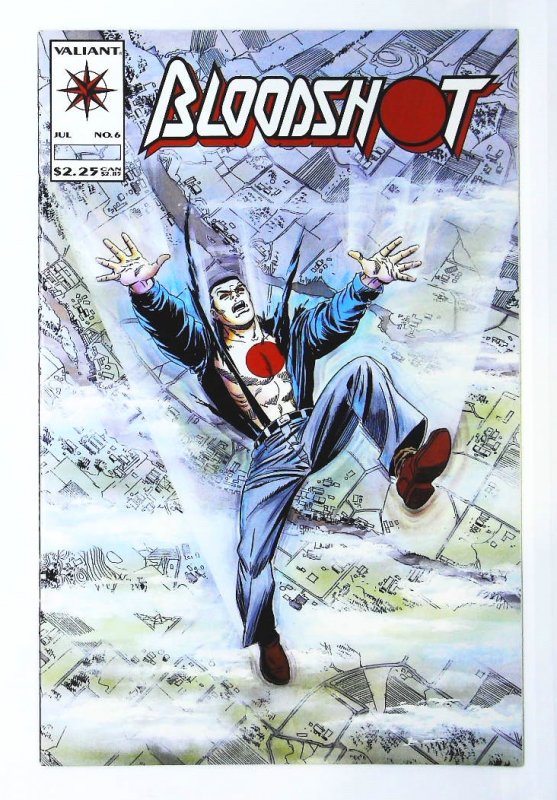 Bloodshot (1993 series) #6, NM + (Actual scan)