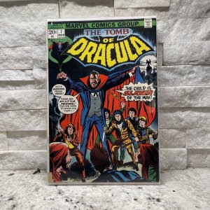 Tomb of Dracula 7 (Marvel 1972) first appearance of Quincy Harker Mid Grade