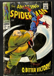 Amazing Spider-Man #60 GD 2.0 Kingpin!