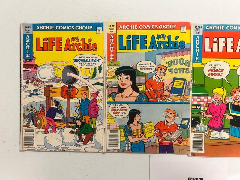 4 Life With Archie Archie Series Comic Books # 180 205 207 212 18 JS47