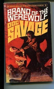 DOC SAVAGE-BRAND OF THE WERWOLF-#4-ROBESON-DOUG ROSA COVER-VG VG