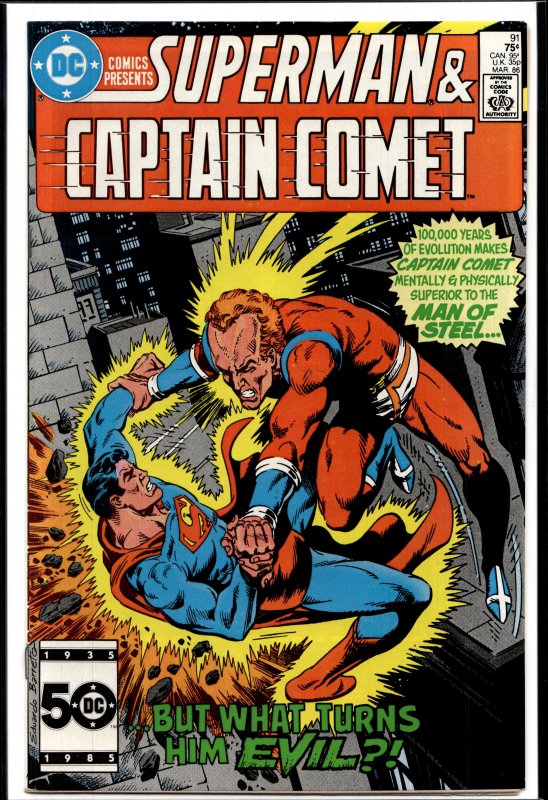 DC Comics Presents #91 (1986) Captain Comet