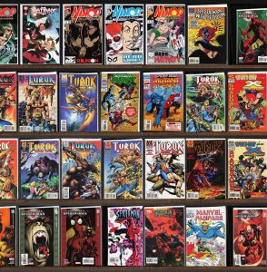 Huge Lot 140+ Comics with Turok, Dinosaur Hunter, Ultimate Spider-Man & More!