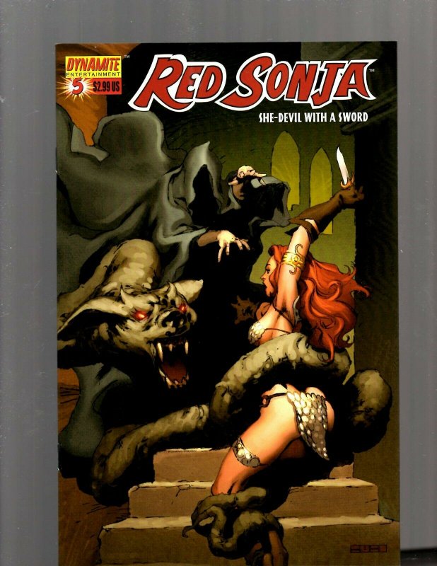 12 Red Sonja Dynamite Comic Books # 0 0 1 2 3 4 5 6 7 8 9 10 11 Conan Kull SM19