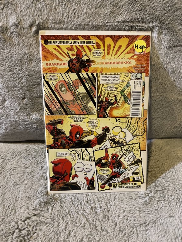 Deadpool 5 Incentive Scott Koblish Secret Comic Variant 2016 Comic Books Modern Age