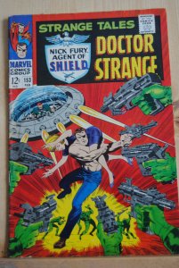 Strange Tales #129, Dr. Strange, Nick Fury, Steranko