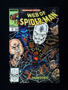 Web Of Spider-Man #55  Marvel Comics 1989 Vf+