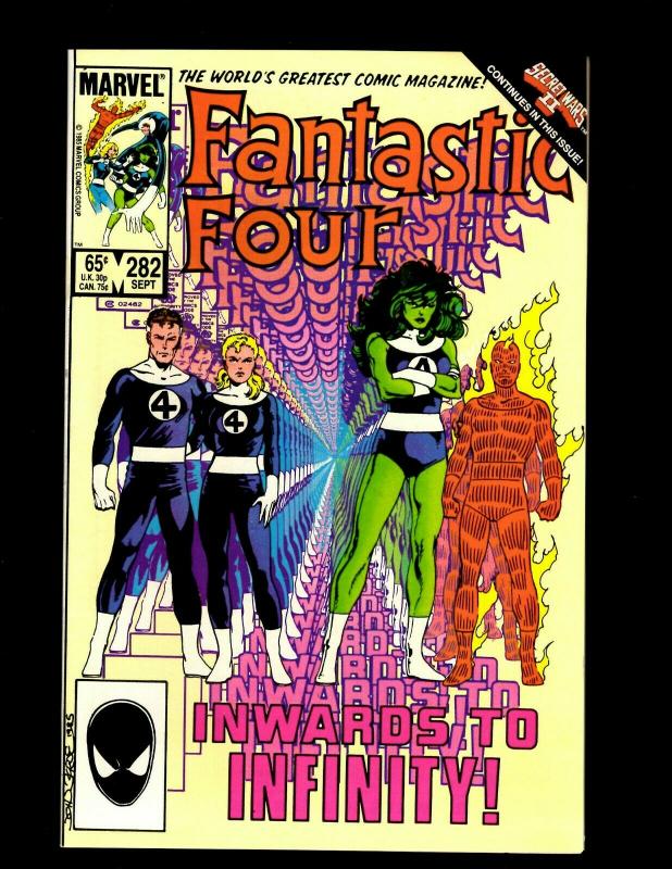12 Fantastic Four Comics #269 270 271 272 273 275 279 280 282 283 284 288 HJ8