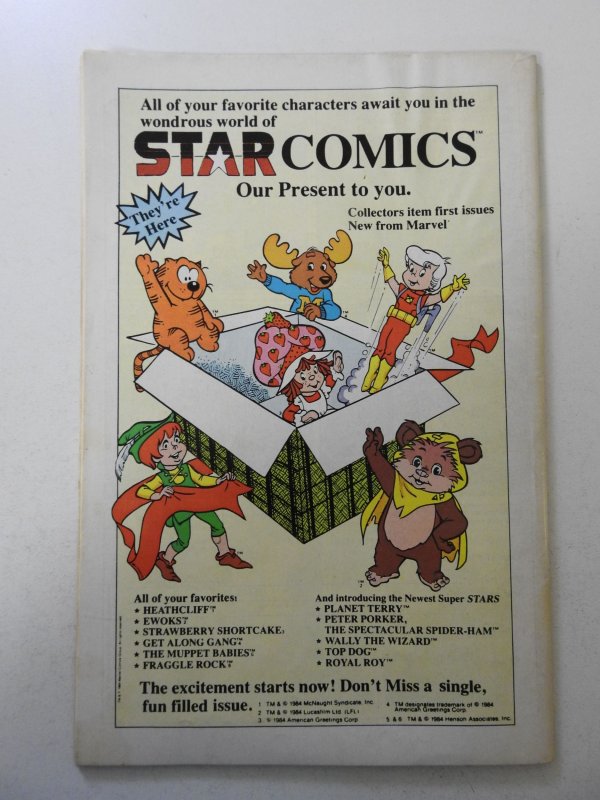 Marvel Super Heroes Secret Wars #12 (1985) VG+ Condition moisture stain bc