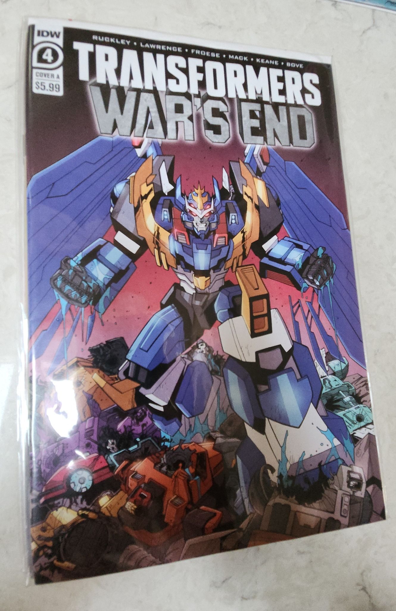 Transformers War’s End 4 (2022) Comic Books Modern Age, IDW