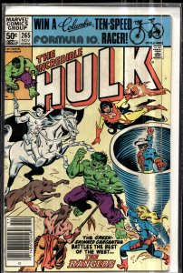 The Incredible Hulk #265 (1981) Hulk