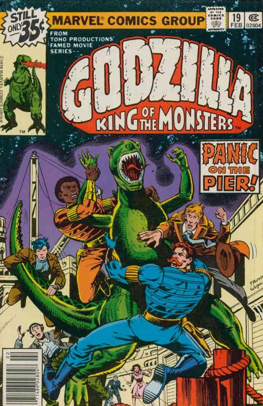 Godzilla #19 VF ; Marvel | February 1979 S.H.I.E.L.D.