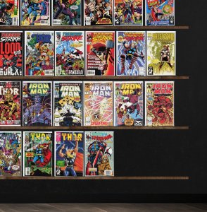 Huge Lot 150+ Comics with The Mighty Thor, Iron Man, Thor, Ghost Rider & More!