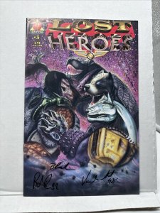 Lost Heroes #3 1998 Davdez Comics SIGNED