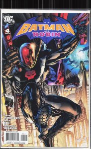 Batman and Robin #4 Variant Cover (2009) Batman and Robin