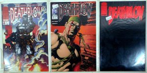 Deathblow Lot of 3 #1 Red Foil, 2, 29 (1993) Image Comics 1st Print Comic Books