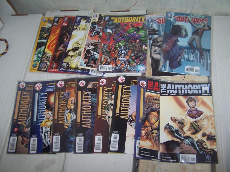 The Authority # 01 2 5 6 7 8 10 12  vol 2(  DC/ wildstorm )+ 1 2 vol 4 + vol 5