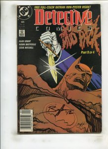 DETECTIVE COMICS #604 (6.0) SIGNED BY NORM BREYFOGLE!! 1989
