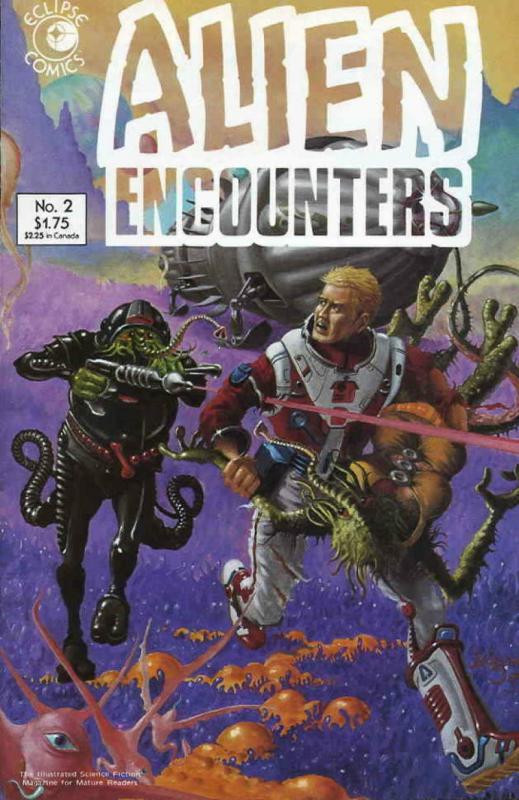 ALIEN ENCOUNTERS #2, VF/NM, Eclipse, Last Martian,1985, more indies in store