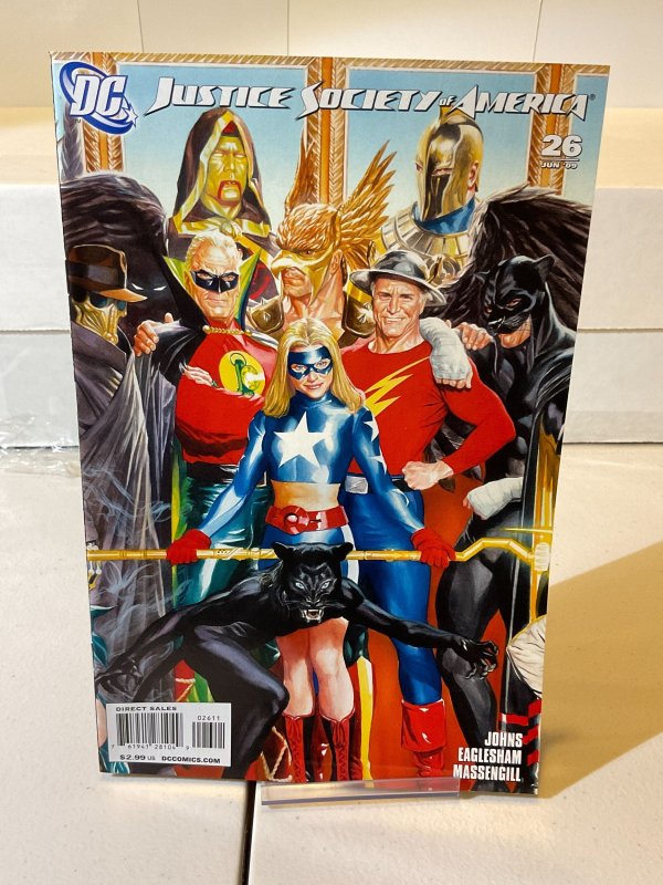 Justice Society of America #26  2009  Alex Ross Cover!