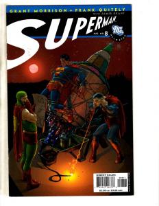 Lot Of 7 All Star Superman DC Comic Books # 1 2 4 6 7 8 11 Batman Flash MK10