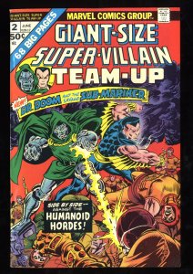 Giant-Size Super-Villain Team-Up #2 VF 8.0