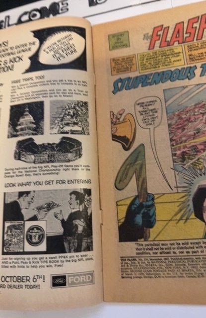 The Flash #174 (1967) stupendous triumph by six villains see descript