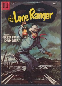 Lone Ranger #107 1957 Dell 5.0 Very Good/Fine comic